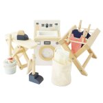 Buanderie pour maison de poupées beige Buanderie pour maison de poupées beige