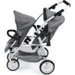 Le buggy twinny pour poup�es gris