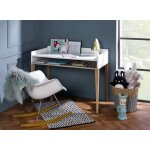Bureau enfant evidence pop blanc & bois