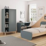 Bureau modulable 1 tiroir - gamme simon vert kaki