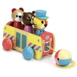 Le bus des formes  trainer jaune