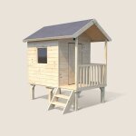 Cabane en bois pour enfants - kangourou beige