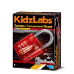 Le cadenas transparent dcouvre les secrets des cls et goupilles multicolor