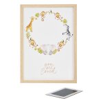 Cadre empreinte coffret cadeaux - tiny multicolore