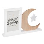Cadre photo enfant lune - azili blanc