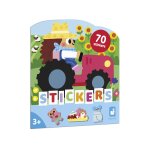 Cahier de stickers le ferme d�s 18 mois multicolore