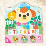 Cahier de stickers le jardin multicolore Cahier de stickers le jardin multicolore
