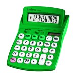 Calculatrice de bureau verte 10 chiffres vert