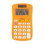 Calculatrice de poche jaune 8 chiffres jaune
