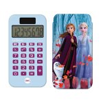 Calculatrice de poche reine des neiges avec couvercle de protection, fonctions classiques et volues, ...