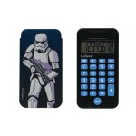 Calculatrice de poche star wars � 8 chiffres avec protection noir