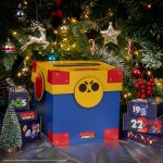 Calendrier de l'avent brawl stars mega box 2026 - brawl stars bleu