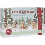 Calendrier de l'avent christmas blanc