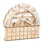 Calendrier de l'avent plaisir du ski beige