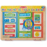 Mon calendrier journalier magntique en anglais beige