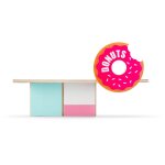 Camion donut foodtruck - bois de h�tre massif multicolor