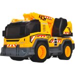 Camion excavateur jaune