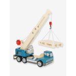 Camion - grue avec palette small foot bleu