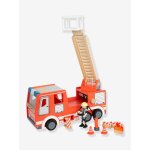 Camion de pompiers enfant small foot rouge