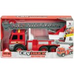 Camion de pompier rouge