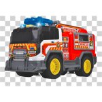 Camion de pompiers rouge