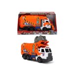 Camion poubelle avec fonction de vidange orange Camion poubelle avec fonction de vidange orange