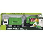 Camion poubelle vert