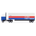 Camion - remorque overnighter transporteur de voiture en bois multicolor