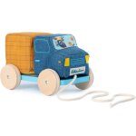 Camion toupie � tirer bleu, jaune