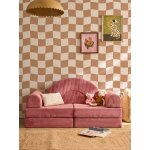 Canap� mousse modulable alto rose
