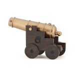 Canon pour figurine marron