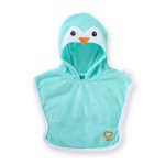 Cape de bain pingouin pour poupon 36 cm multicolore
