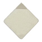 Cape de bain soft waves en coton vert olive