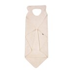 Cape de bain tablier xxl parent / b�b� �cru