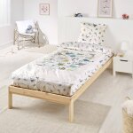Caradou rechange parure enfant abecedaire blanc