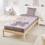 Caradou rechange parure de lit enfant fee mauve