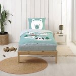 Caradou rechange parure de lit enfant igloo vert ple