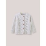 Cardigan bb  torsades ecru