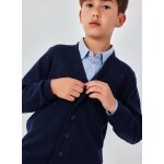 Cardigan � boutons gar�on bleu