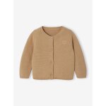 Cardigan broderie dore coeur bb ocre
