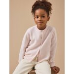 Cardigan en cachemire fille rose chine
