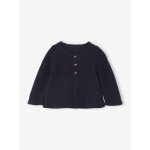 Cardigan en coton bb fine jauge encre