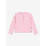 Cardigan enfant coton uni petit bateau rose