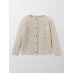 Cardigan fille en laine mrinos grege chine