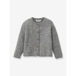 Cardigan fille avec laine et mohair gris