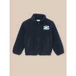 Cardigan gar�on zipp� en sherpa marine