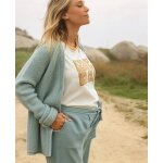 Cardigan de grossesse en maille abelha sauge Cardigan de grossesse en maille abelha sauge