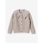 Cardigan en laine b�b� beige