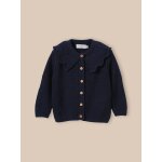 Cardigan en laine marine