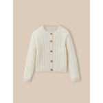 Cardigan en laine mrinos - collection junior ecru